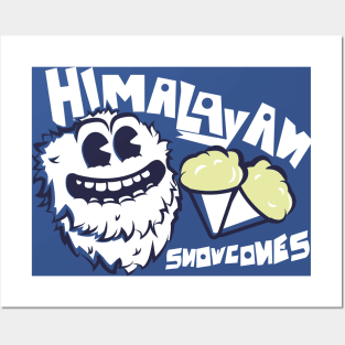 Himalayan snowcone Posters and Art